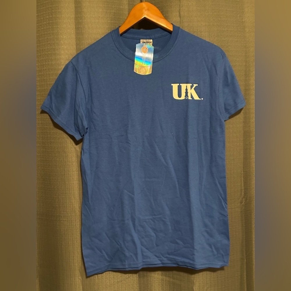 Gildan Navy U.K. Graphic Women's Tee